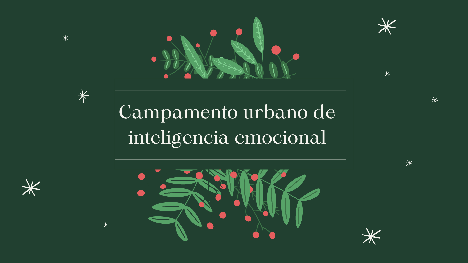 Campamento urbano Navidad 2020